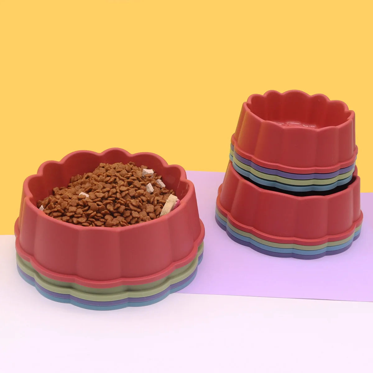 Non-Slip Dog Food Bowl - Durable Feeding Dish for Puppies – photo 2