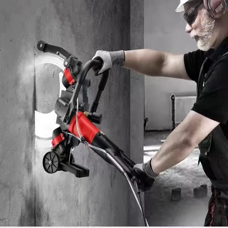 Can cut 30CM Concrete Saw High Frequency Brushless Ring Saw Electric Concrete Cutter Wall Cutting Wet Saw For Stone Cutting