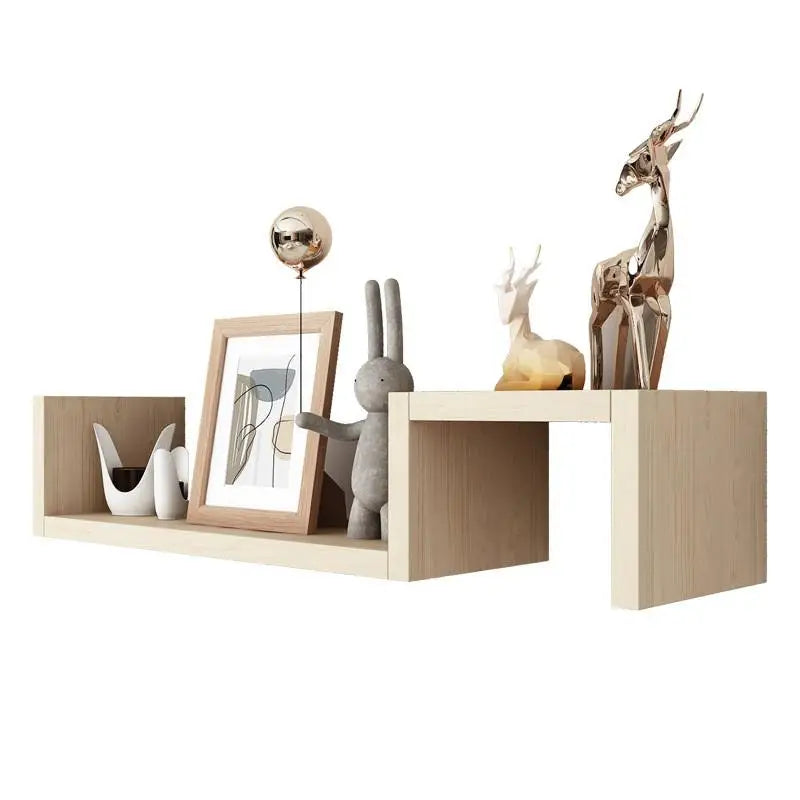 Wall-mounted Shelves For Living Room And Bedroom, Featuring Simple, Freely Combinable, And Creative Grid Designs