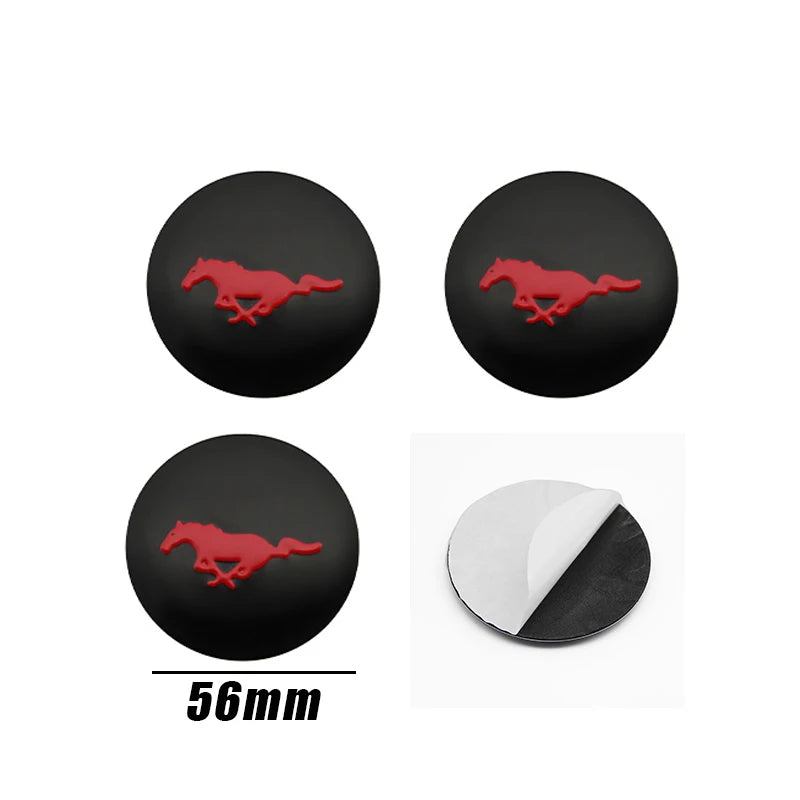 4Pc 56mm 60mm 54mm Car Wheel Center Hub Cap For Ford Fiesta Mondeo Fusion Explorer Escape Focus Kuga Rim Cover Sticker Accessory
