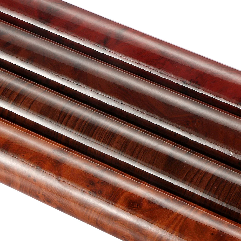 30*100cm Glossy Wood Grain Vinyl Film Decal Auto Foil Textured Waterproof Adhesive Home Furniture Car DIY Stickers Accessories