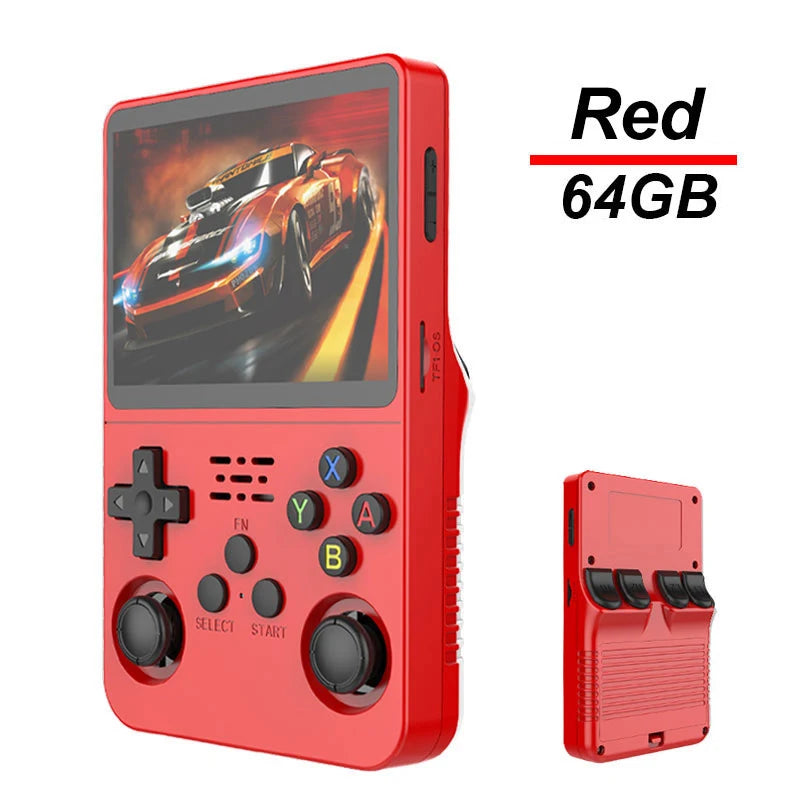 Original Arkos System R36S Retro Game Console Handheld 3.5" Consolas R36 S Portable Pocket Video Player 64GB 128GB Kid Gift