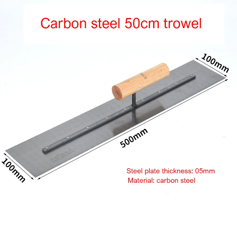 50cm Extended Plastering Trowel, Drywall & Cement Finishing