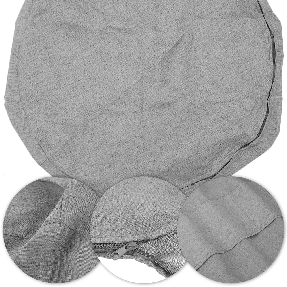 Lazy Sofa Cover Bean Seat Bag Sofa Cover Without Filler Comfortable Beanbags Living Room Pouf Puff Couch Chair Cover Removable