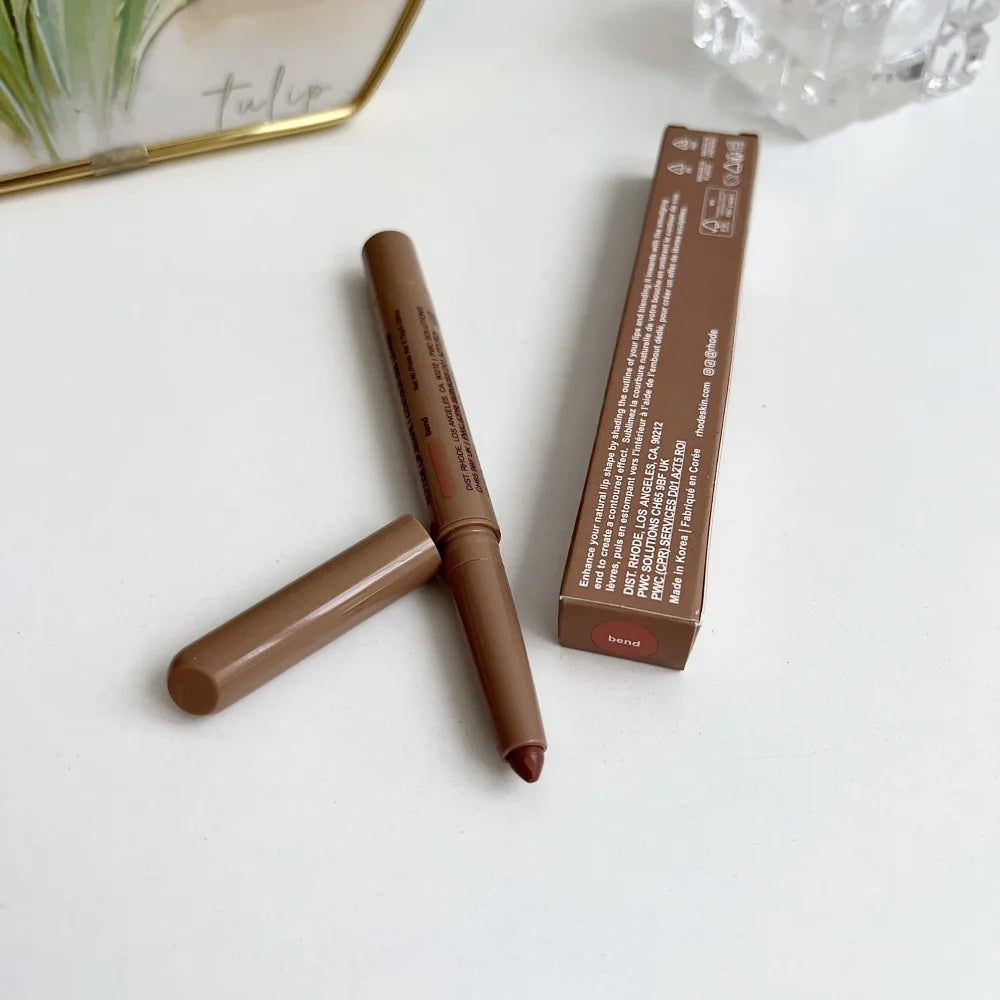 Brand Skin Peptide Lip Shape Pen Lip Liner Long Lasting Lip Tint Pencil Pen Makeup Lipstick Powder Blusher Gloss Rouge Makeup