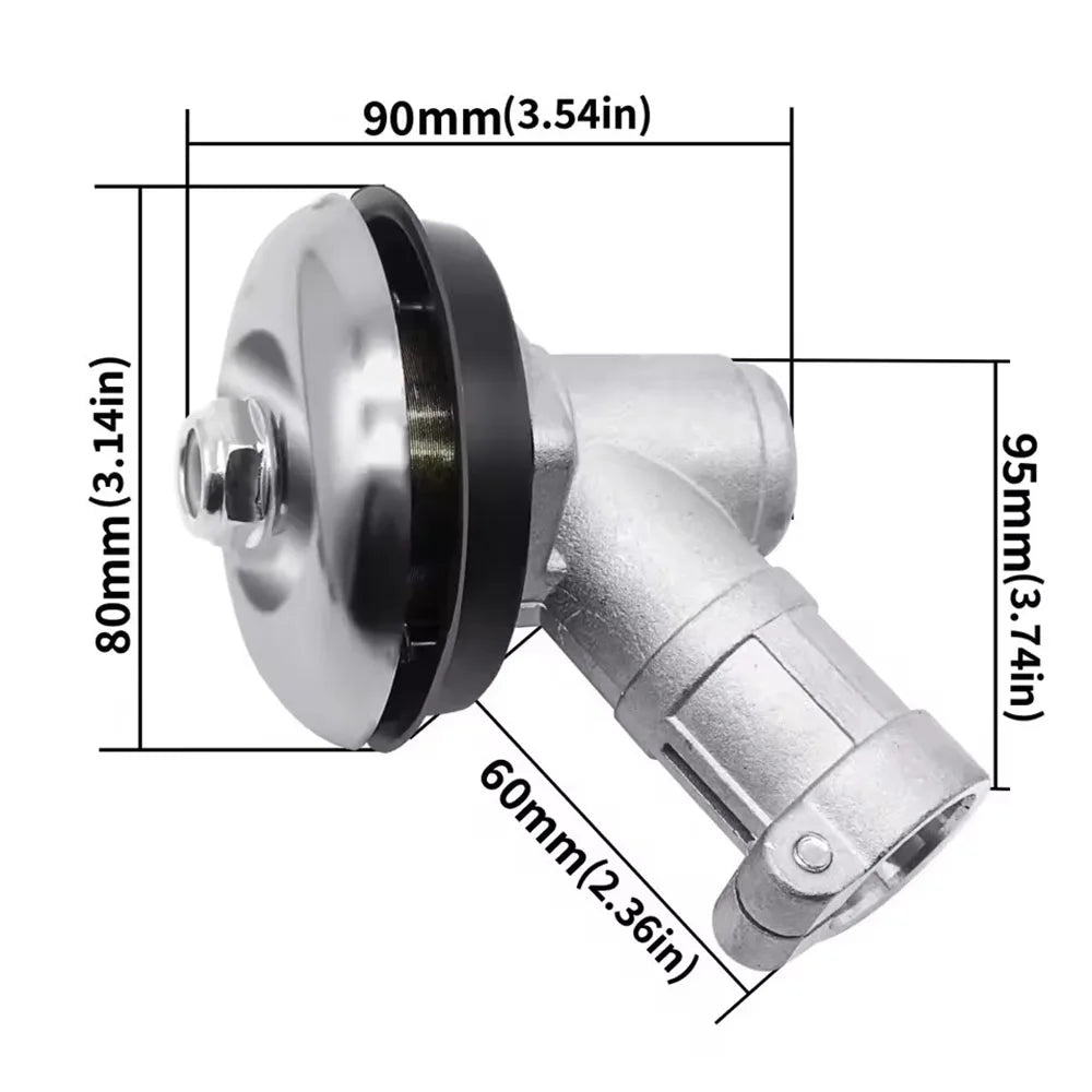 26mm/28mm tooth mower 7/9 teeth gearbox gear head brush mower lawn mower gear head replacement lawn mower parts gardening tool
