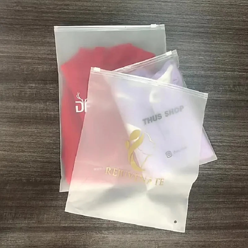 Matte frosted zipper packaging bags, 50 pack — view 6 of 12