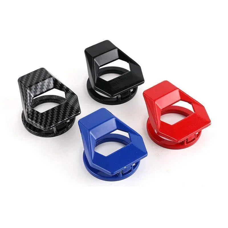Car Engine Start Stop Switch Button Protective Cover, Anti Scratch Car Interior Design Car Product Accessories