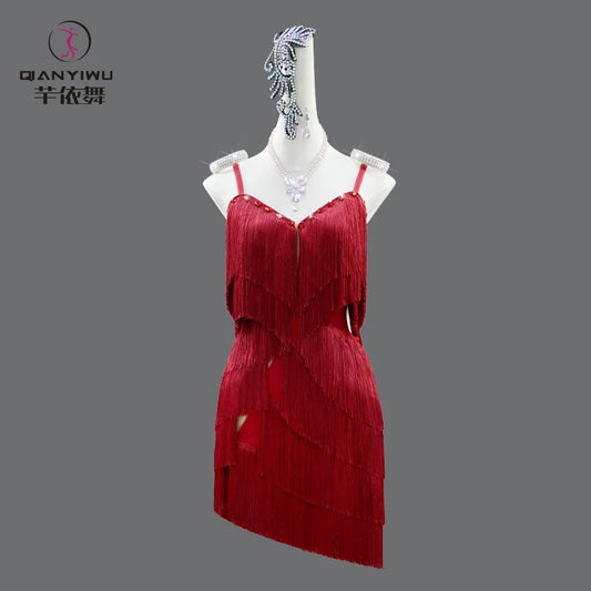 Short skirt Latin practice dress