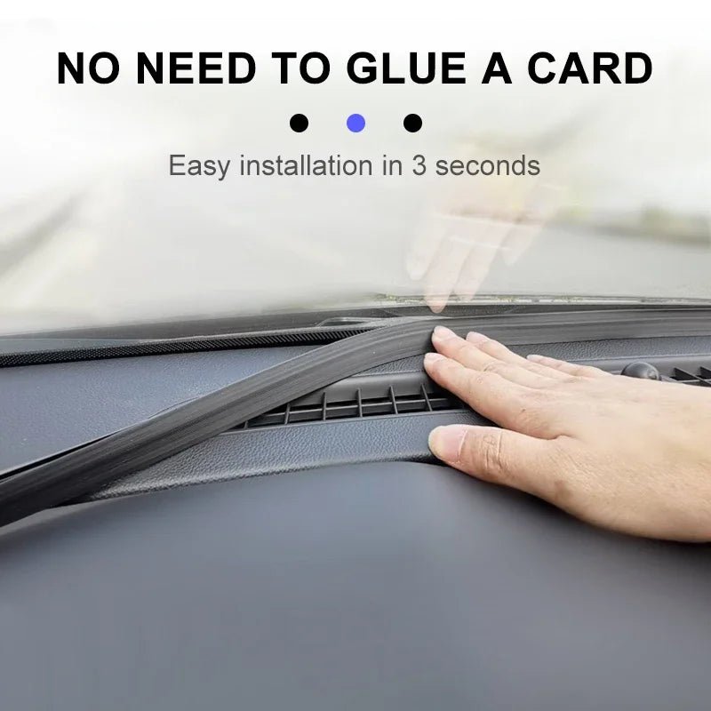SEAMETAL Universal Car Dashboard Sealing Strip - Noise Insulation