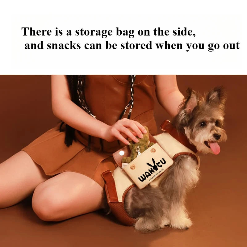 Cartoon Pet Carrier Backpack - Portable Travel Bag for Dogs & Cats – photo 4