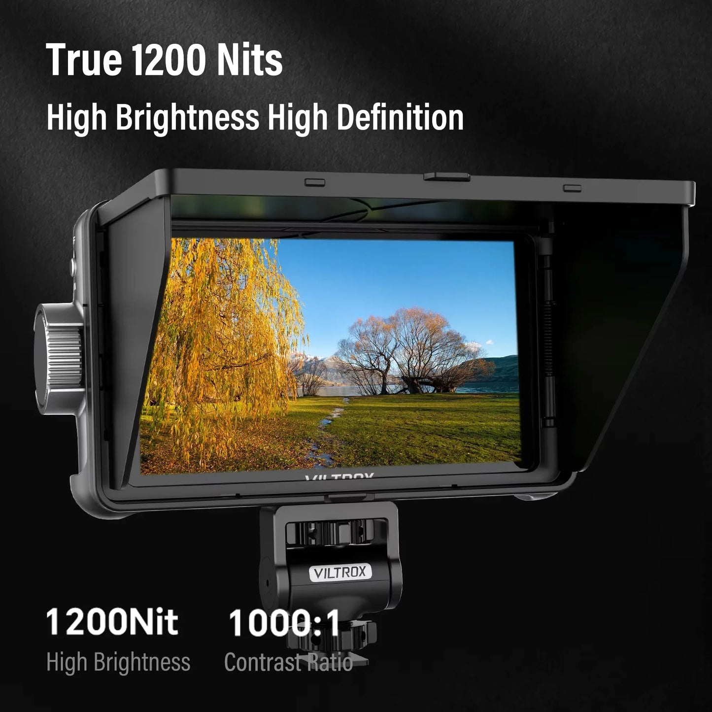 VILTROX DC-550/DC-550PRO Profissional Camera Studio Monitor 5.5 Inch 4K 30Hz HDMI Touch Screen 3D LUT 1920x1080 Director Monitor