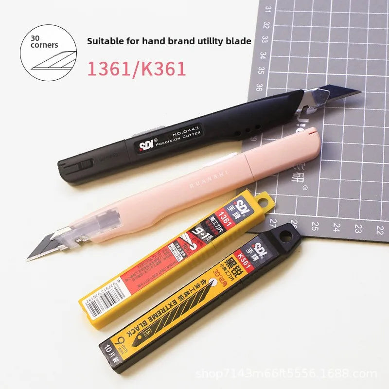 Vinyl Utility Knife Anti Shaking Car Stickers Decals Blade Cutter Knife PPF Film Window Tint Craft Cutting Line Paper DIY Tool