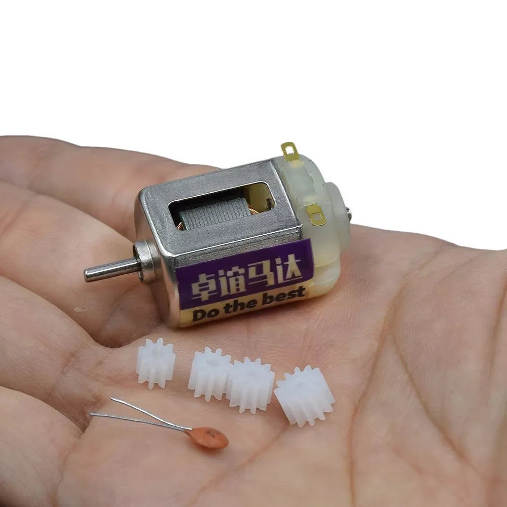 DC 3.6V 5V 6V 7.4V 8.4V 52000RPM FK-130 Micro Carbon Brush Motor High Speed Strong Magnetic Engine for RC 4WD Racing Slot Car