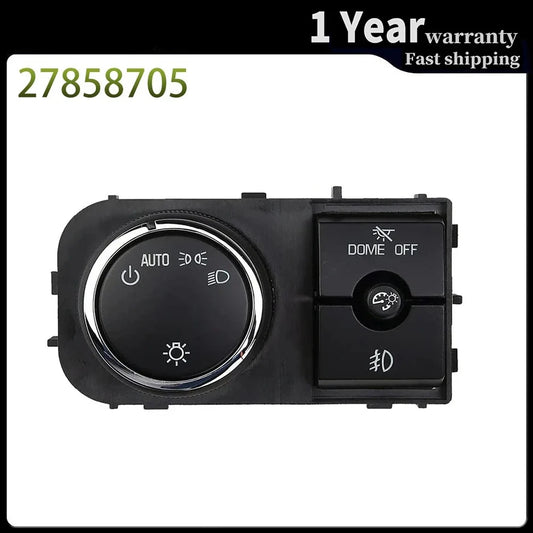Headlight & Fog Light Control Switch — Chevrolet Avalanche, Silverado, Suburban, Tahoe & GMC Sierra/Yukon (2007–2013)
