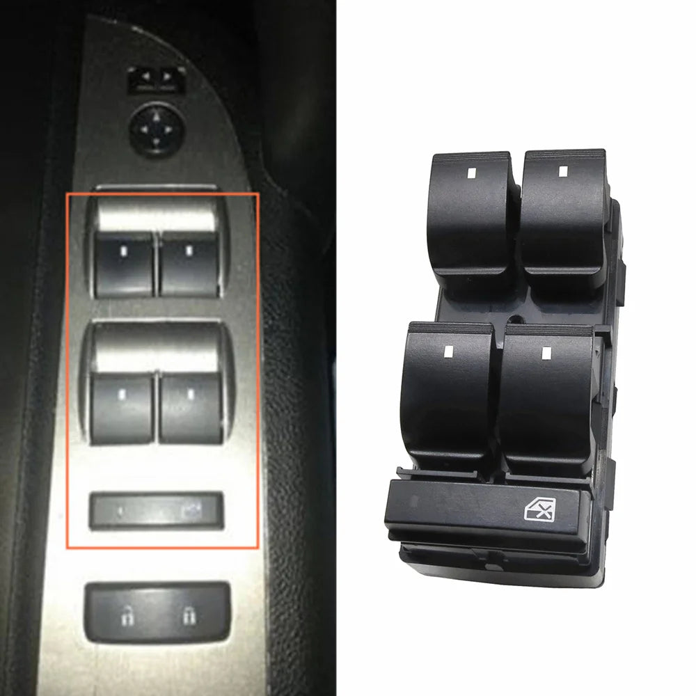 Power Master Window Lifter Control Switch Regulator Button for Chevy Silverado GMC Sierra Traverse HHR Yukon Buick 20945129