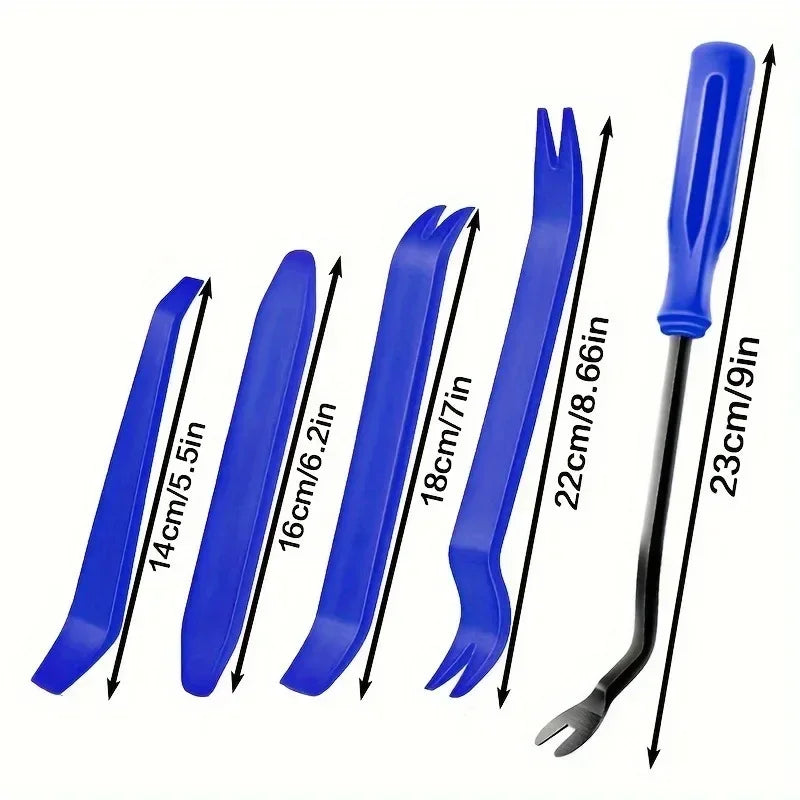 5-Piece Auto Panel Removal Tool Kit Multifunctional Car Interior Audio Modification Disassembly Tools
