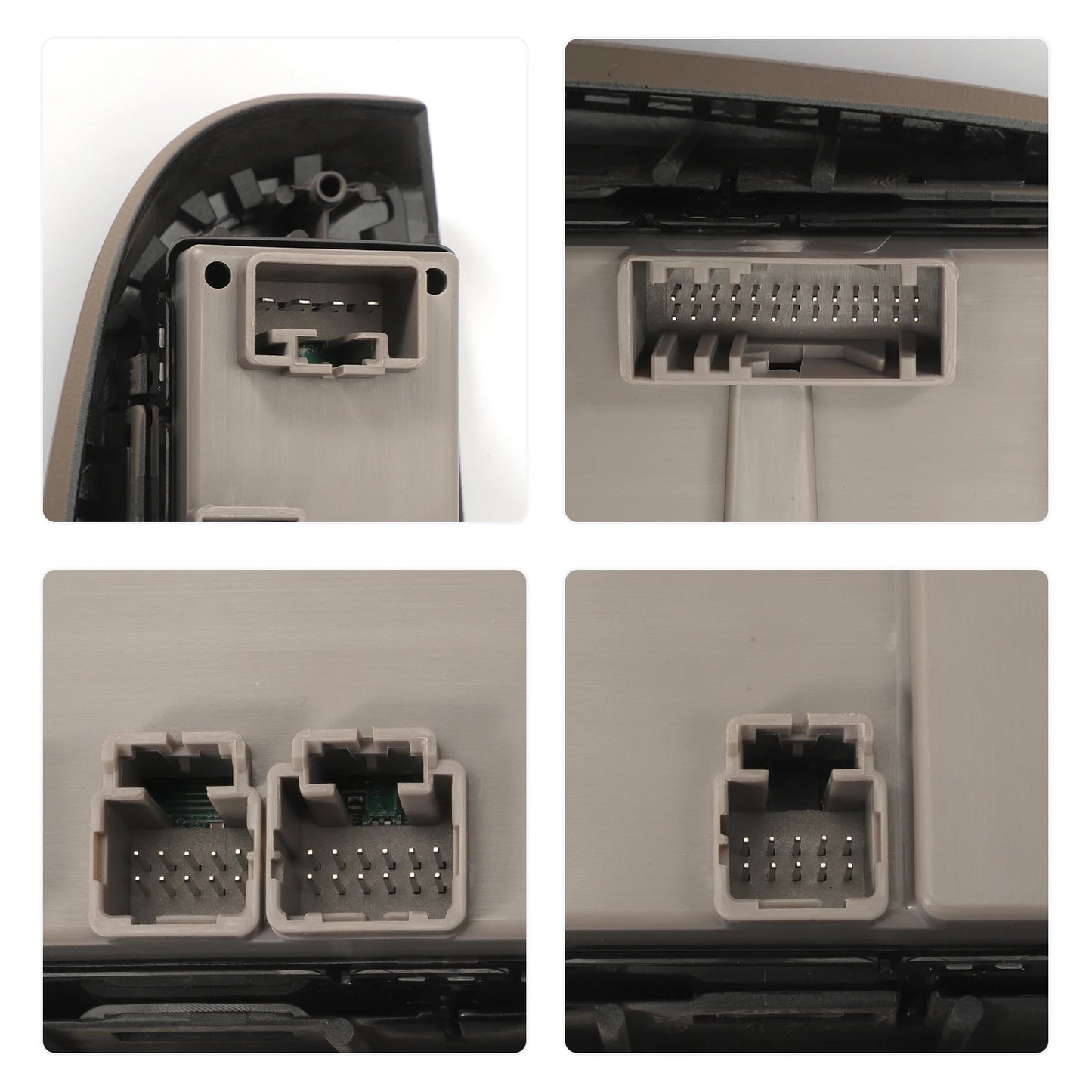 Master Power Window Switch with Bezel — Chevrolet Silverado, Avalanche, Suburban & Cadillac Escalade (2003–2006)
