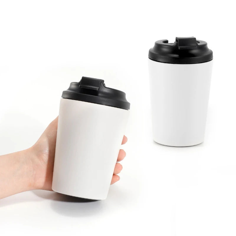 The National Emblem of Saudi Arabia Logo Stainless Steel Cup Vacuum Flasks Outdoor Hot Cold Drink Coffee Mug gift cups