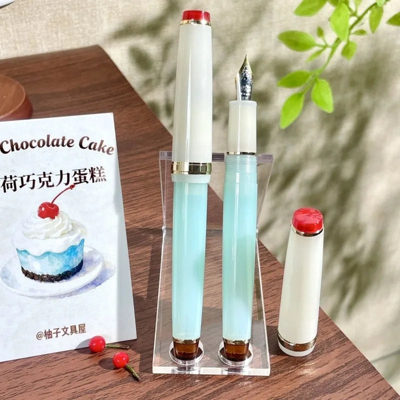 JINHAO 82 Limited Edition Colors Fountain Pen Macaron Color Gold Clip EF/F/M Calligraphy Pen Stationery Office School Supplies