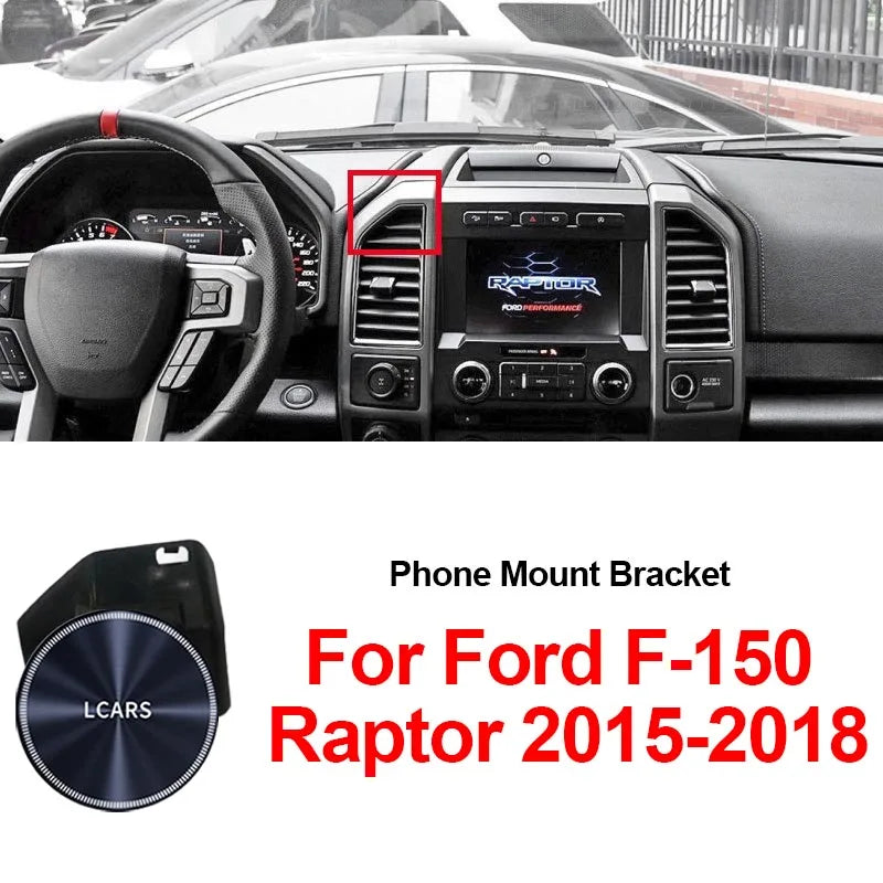 Magnetic Adjustable Phone Mount for Ford F-150 Raptor 2015–2018