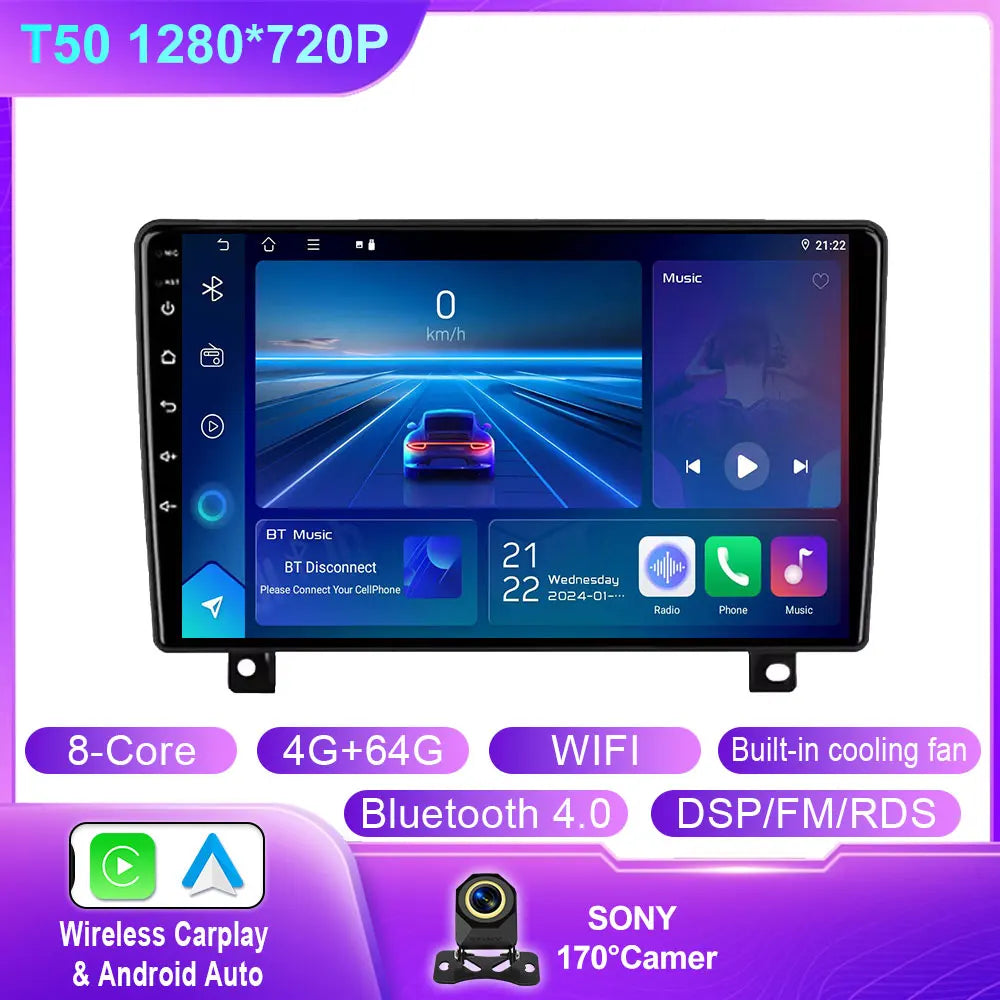 Android Car Radio For Opel Astra H 2006 - 2014 Video Multimedia player Navigation Stereo GPS QLED WIFI 4G BT No 2din 2 din dvd