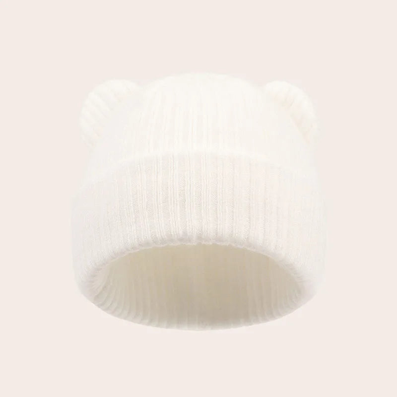 Baby Knitted Beanie 0-2 Years - Soft Solid Color Winter Hat - photo 11
