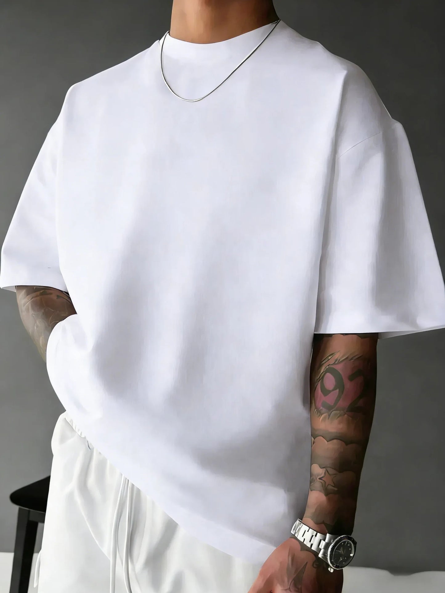 Printed Cotton T-Shirt — Unisex Short Sleeve Summer Top