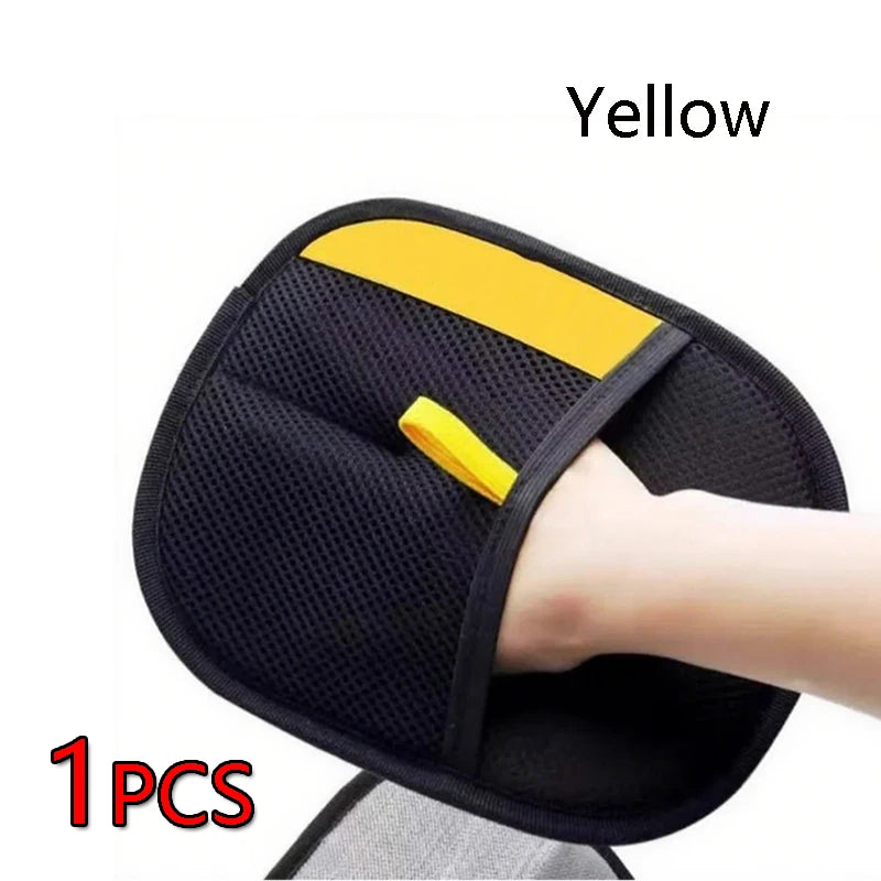 Pet Hair Removal Tool Reusable Static Removal Gloves Deshedding Brush Glove for Dog Cat Double-Sided Fur Hair Cleaning Glove Cat