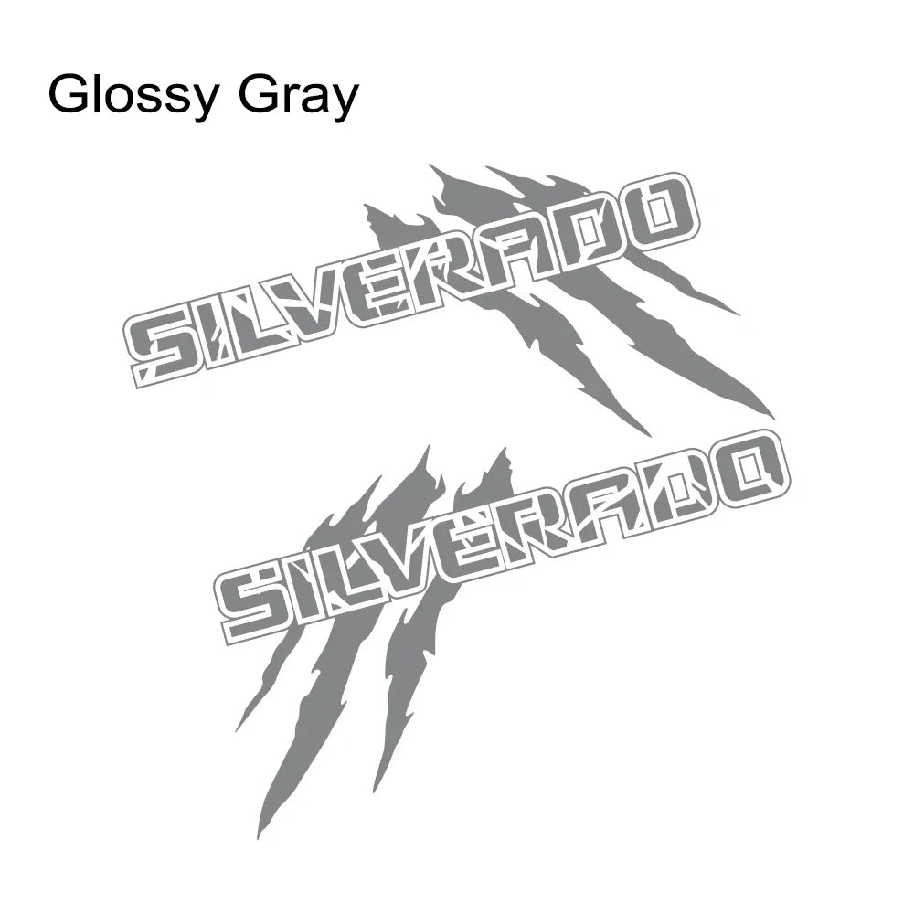 Car Sticker For Chevrolet Silverado 1500 2500 Z71 S10 Pickup Truck Bed Graphics Claw Styling Decor Cover Decal Auto Accessories
