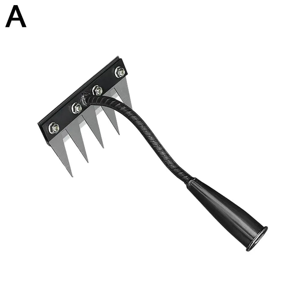 5/6/7/8 Garden Hoe Weeding Tool Digging Wild Vegetables Weeding Loosening Soil Agricultural Farm Tools Menggang Rake Accessories