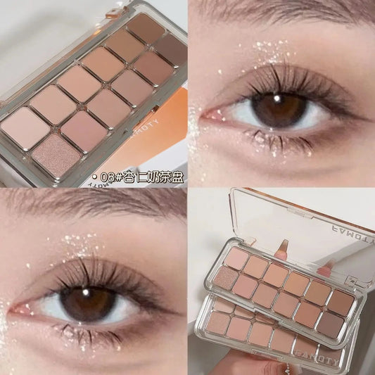 12-color matte eyeshadow palette