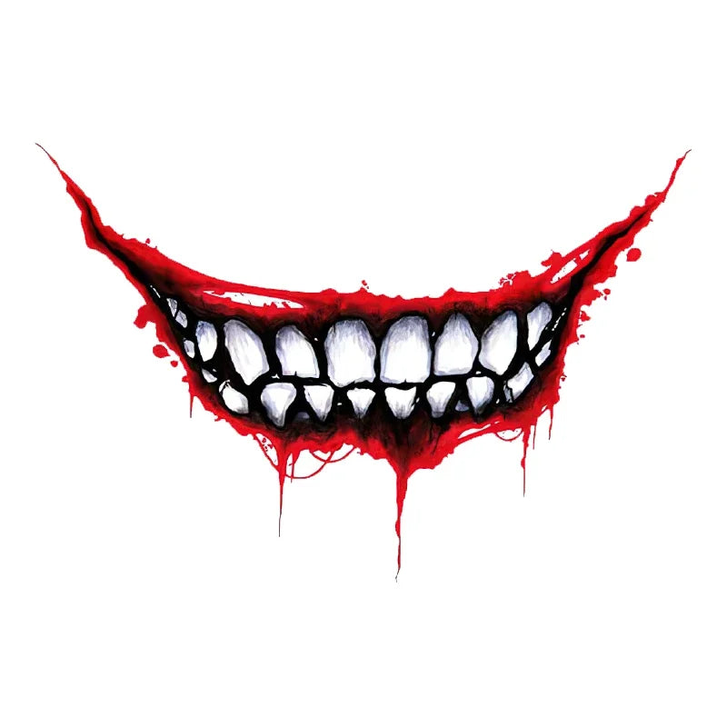 Car Stickers for Evil Yellow Eyes RV Motorcycle Occlusion Scratch Waterproof Windshield VAN Anime Decal VINYL STICKER Products