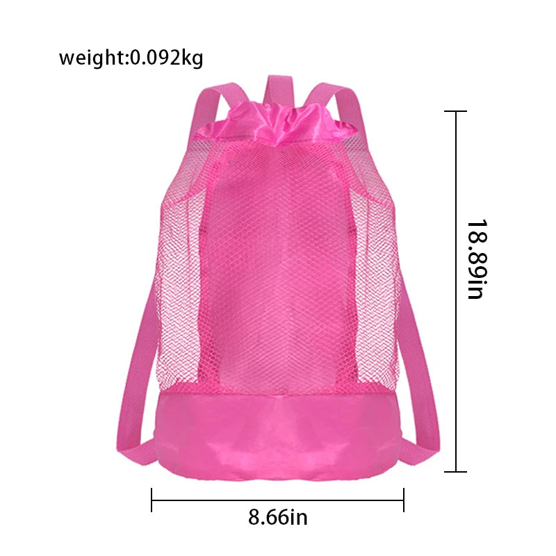 Outdoor Beach Bag Beach Toy Storage Bag Swimming Suit And Miscellaneous Storage Bag Shoulder Carrying Storage Bag Tourist Beach