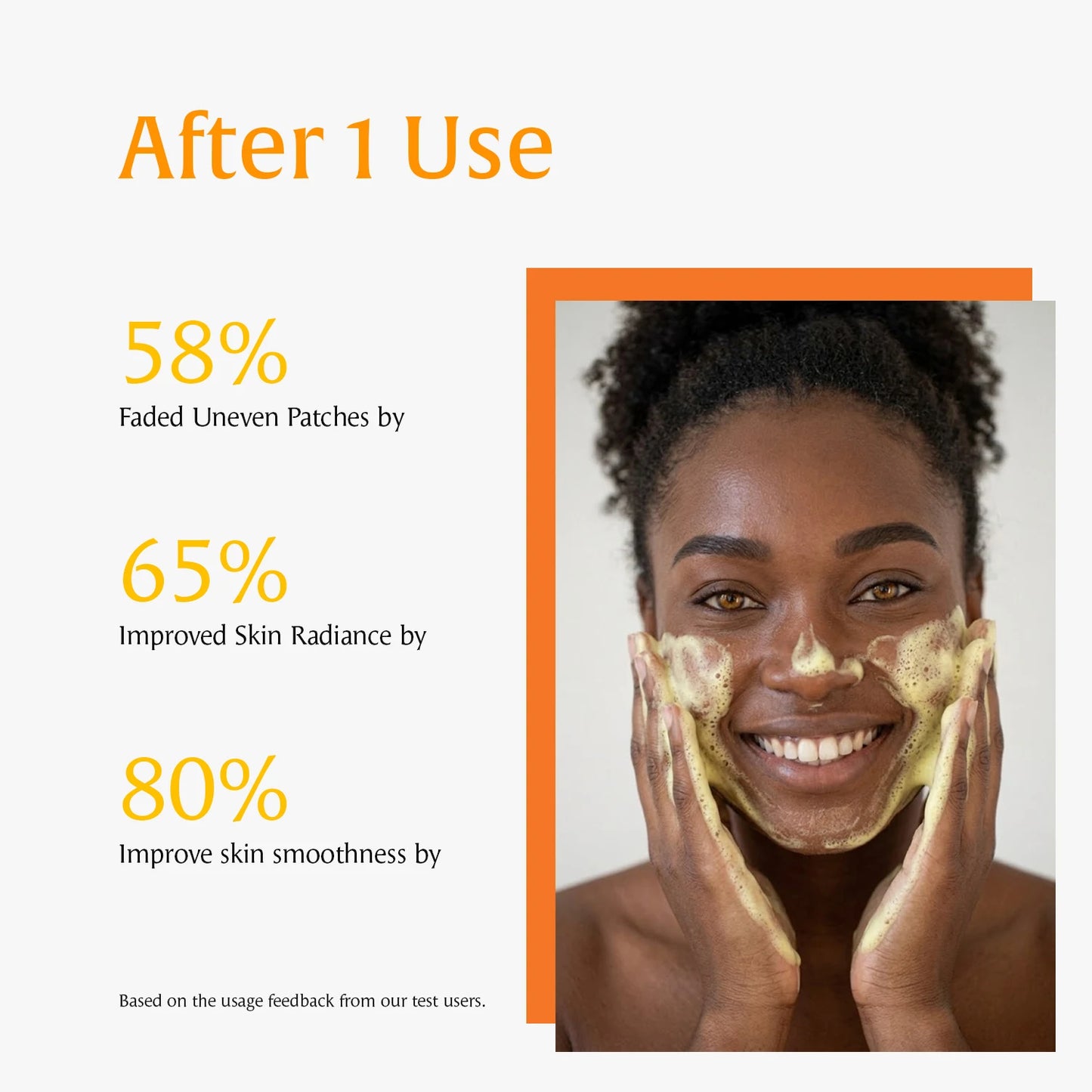Turmeric Kojic Acid Amino Acids Foam Cleanser – Gentle Cleansing, Face & Body Brightening, for Dark Spots, Uneven Skin Tone