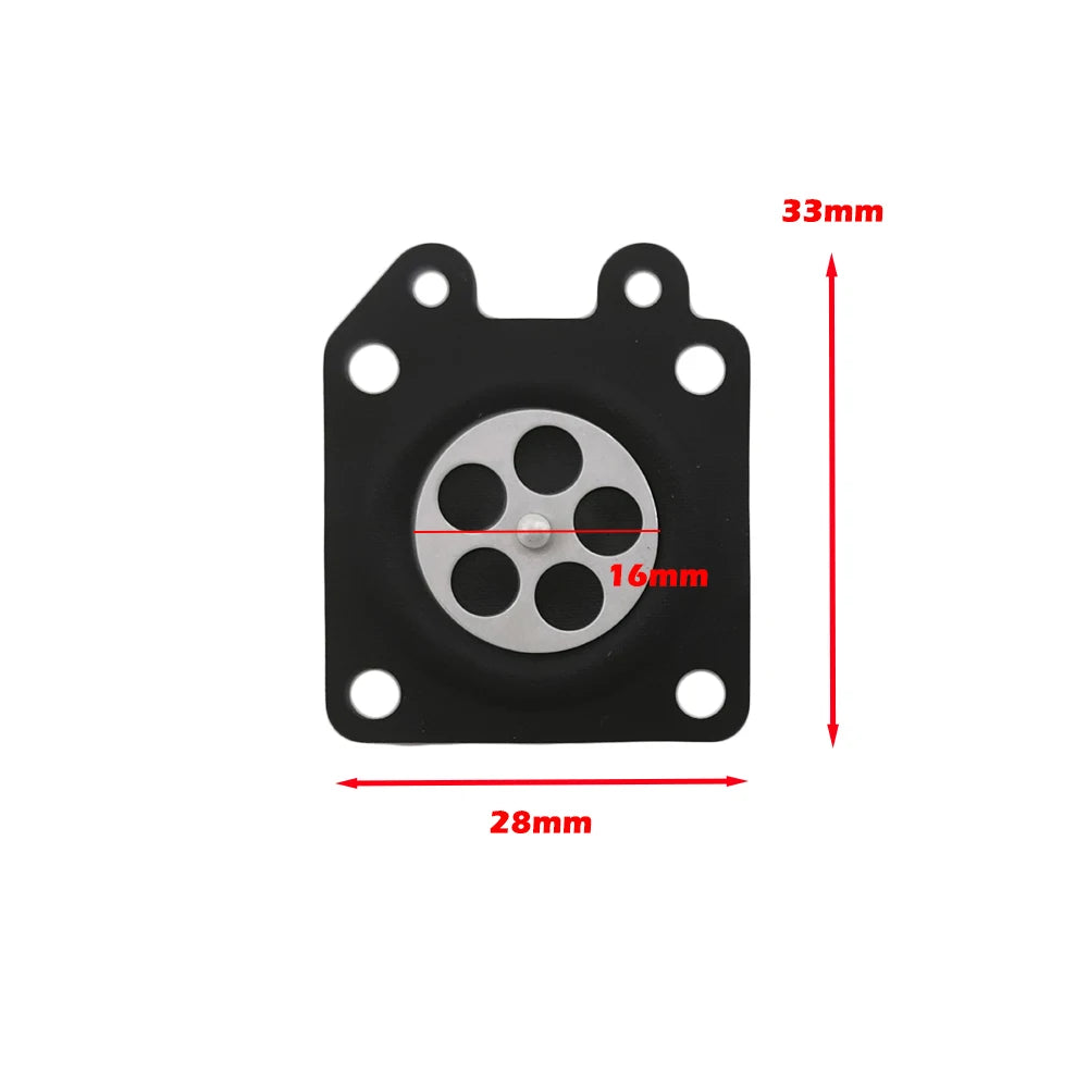 10/20 pcs Chainsaw Carburetor Metering Diaphragm For Walbro 95-526 95-526-9 95-526-9-8 Carburetor Repair Tool Kit