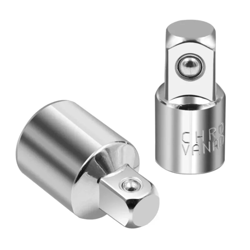 Sockets Set 1/4 Adapter 3/8 Adapter At 1/2 Tools For Mechanic 6pcs Ratchet Wrench Stainless Steel Converter Sleeve Head