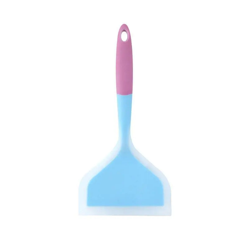 Wide Silicone Spatula Turner - Large Flipper for Pancakes and Pizza - photo 5