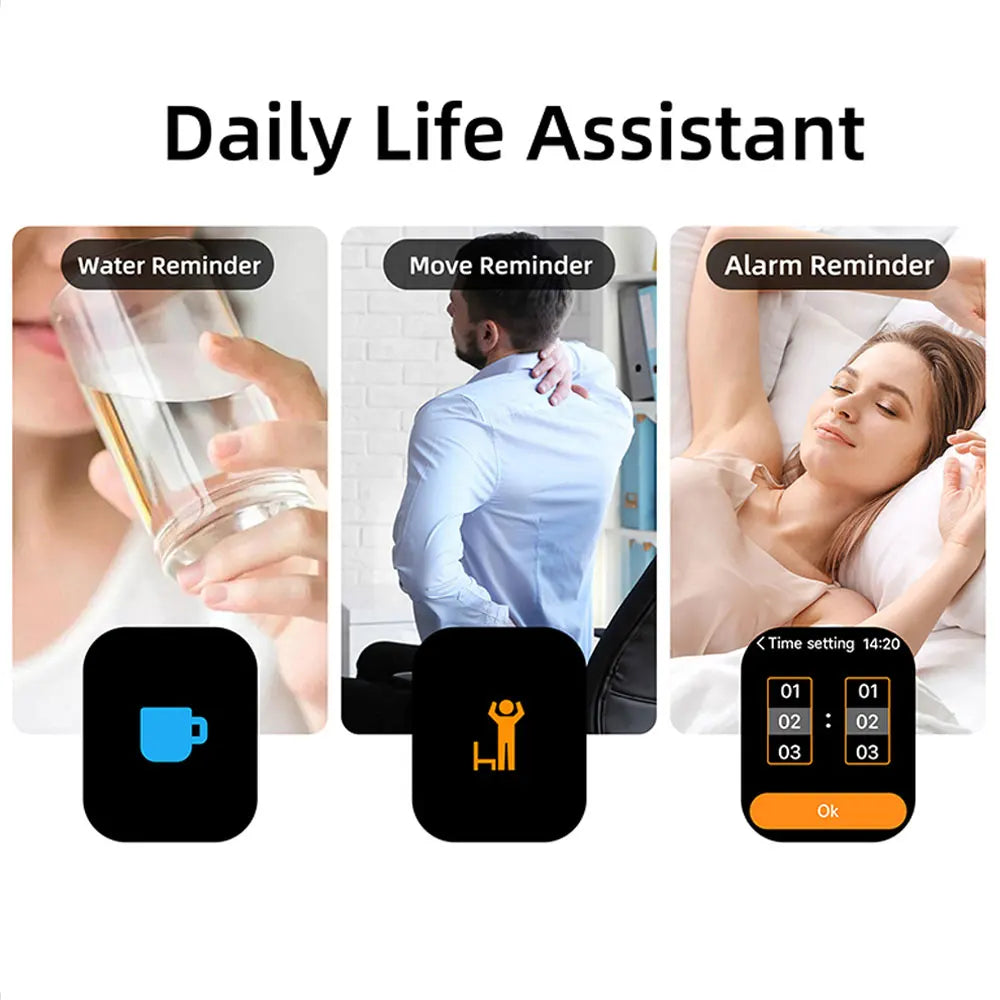 NEW Hot Smart Watch 1.83''HD Screen Camera Music Control Multi-mode Sports Bluetooth Call for Android/IOS 2026 Kids Gift Choice