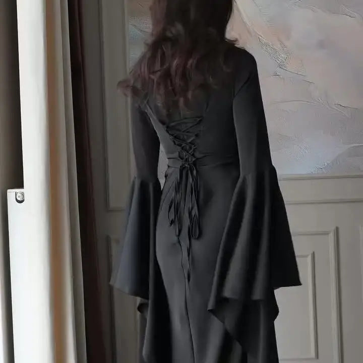 Eid Muslim Women Dress Abaya Flare Sleeve Vestidos Largos Party Caftan Jalabiya Ramadan Long Dresses Dubai Kaftan Arab Robe 2026