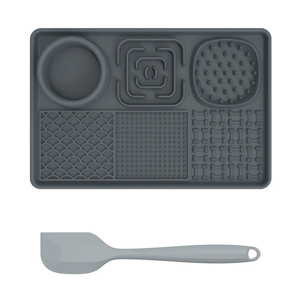 Silicone Lick Mat with Suction Cups - Butter & Peanut Pad – photo 8