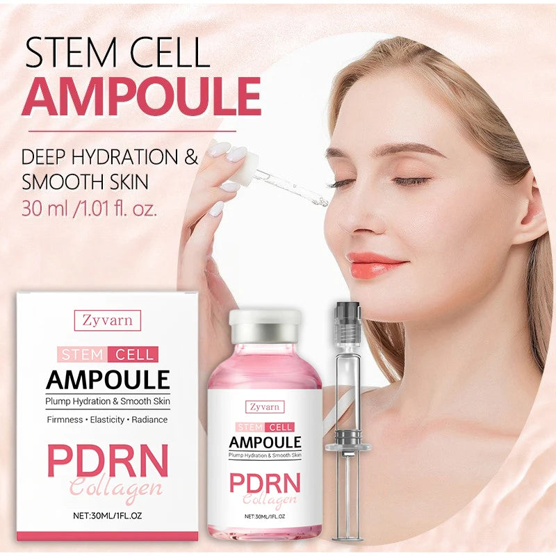 PDRN Salmon DNA Facial Serum Nourishing Control Stem Cell Ampoule Essence Smoothing Glow Boosting Skin-firming Korean Skin Care