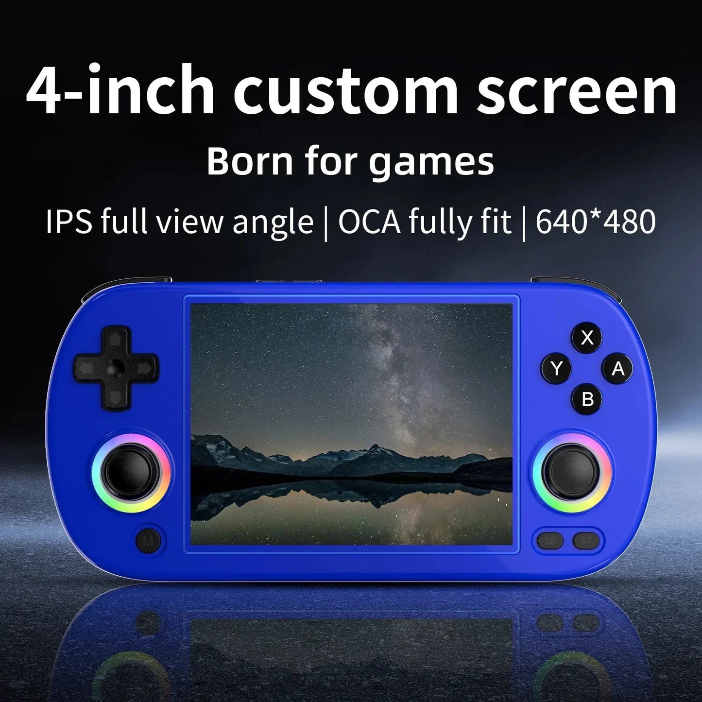 ANBERNIC RG40XX H Retro Handheld Game Console RG40XXH Video Player Smartpro 4.0inch IPS screen Linux 5G WIFI 256G 300+ PSP Games