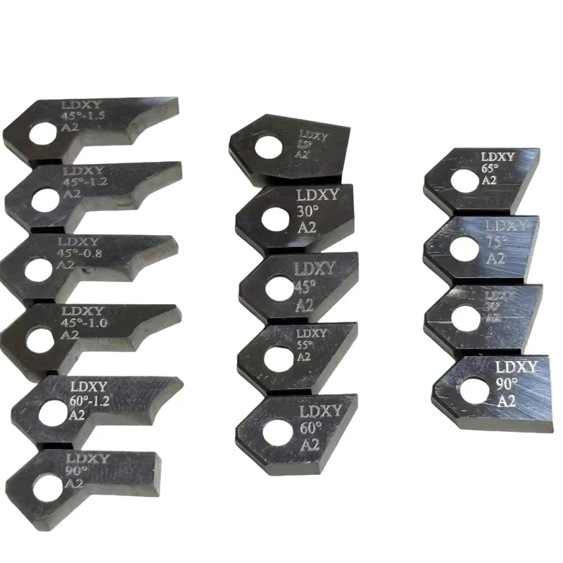 3 Angle Inserts Valve Seat Turning Tool Strict Tolerance Precision Tungsten Carbide Tips for Cutting Valve Seat