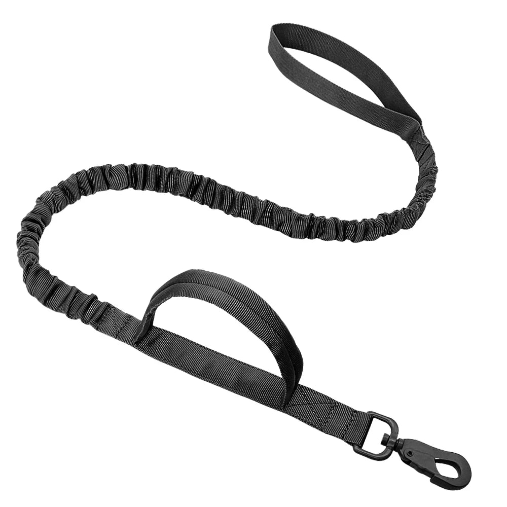 Tactical Dog Collar & Leash - Double Buckle Collar for Large Dogs - photo 8