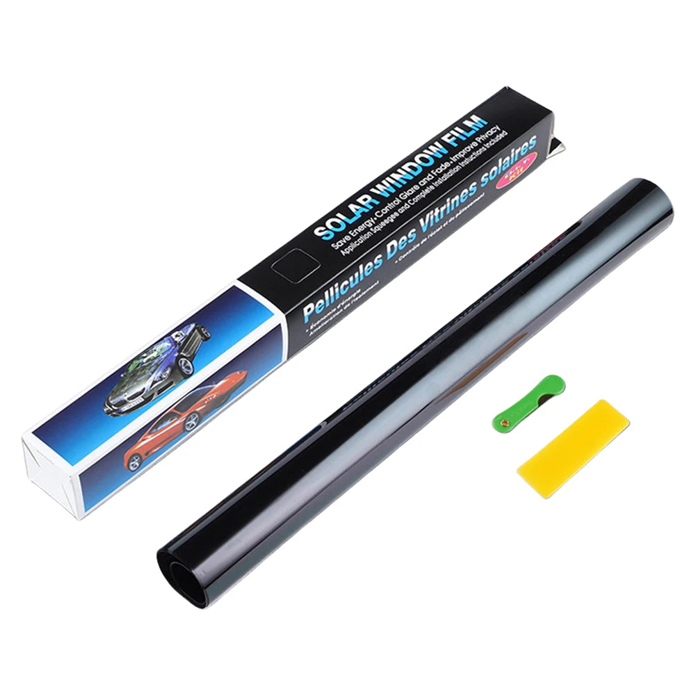 1 Roll Car Window Tint Film 1/5/15/25/35/50 Percent Car UV Protector Foils Glass Summer UV Protector Sticker Films