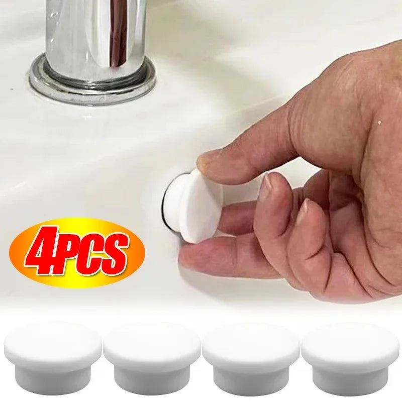 Wash Basin Overflow Cover Kitchen Bathroom Sink Hole Plug Water Level Rise Overflow Water Plug Bathtub Drainage Cover