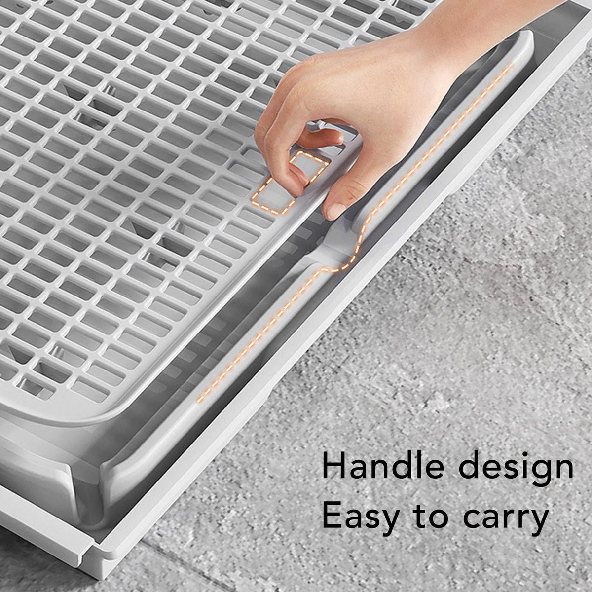 Spacious Cat Litter Mat - Washable Anti-Slip Litter Catcher – photo 2