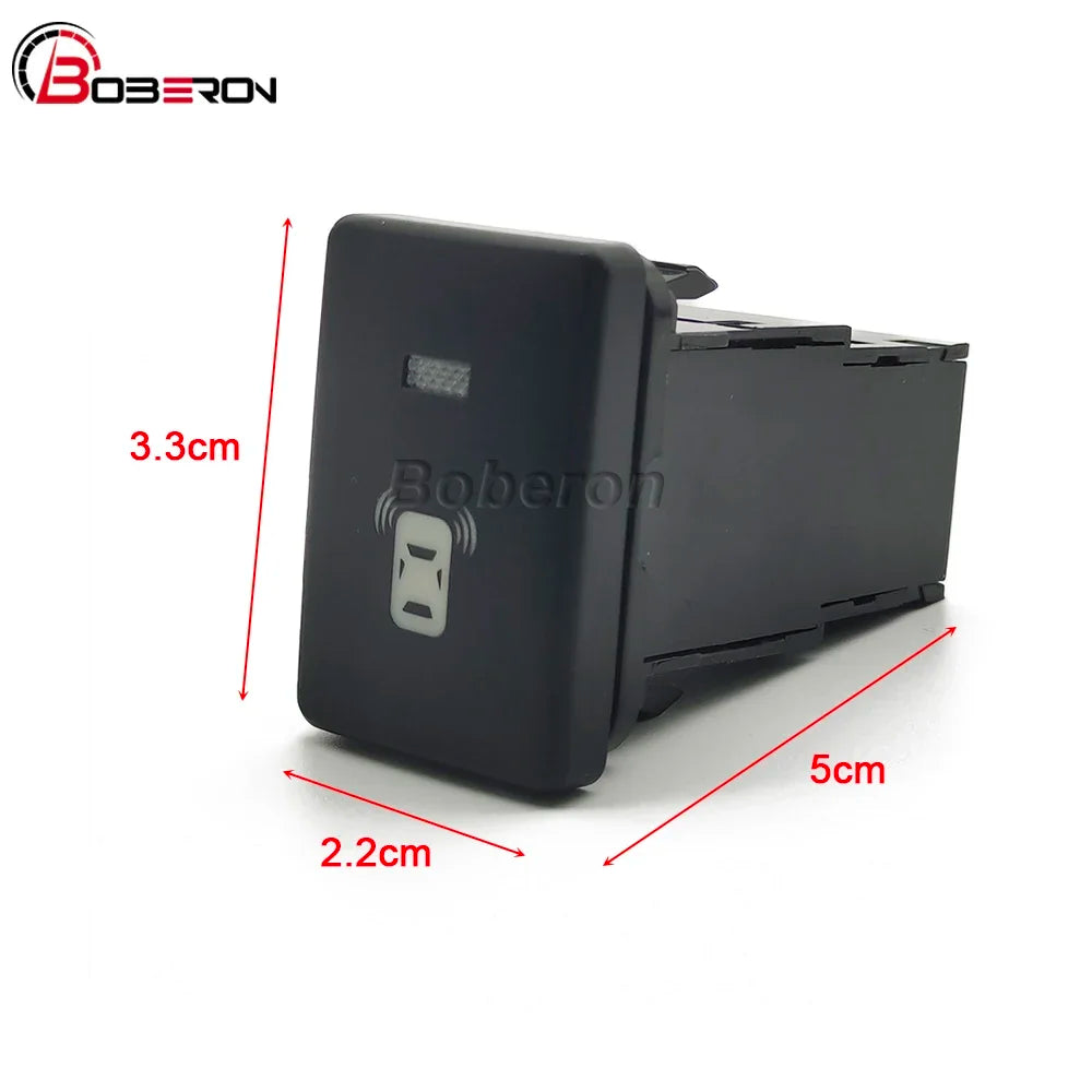 Car LED Light Power On Off Music Radar Parking Sensor Switch Button For Toyota Camry Prius Corolla Avensis t27 2010