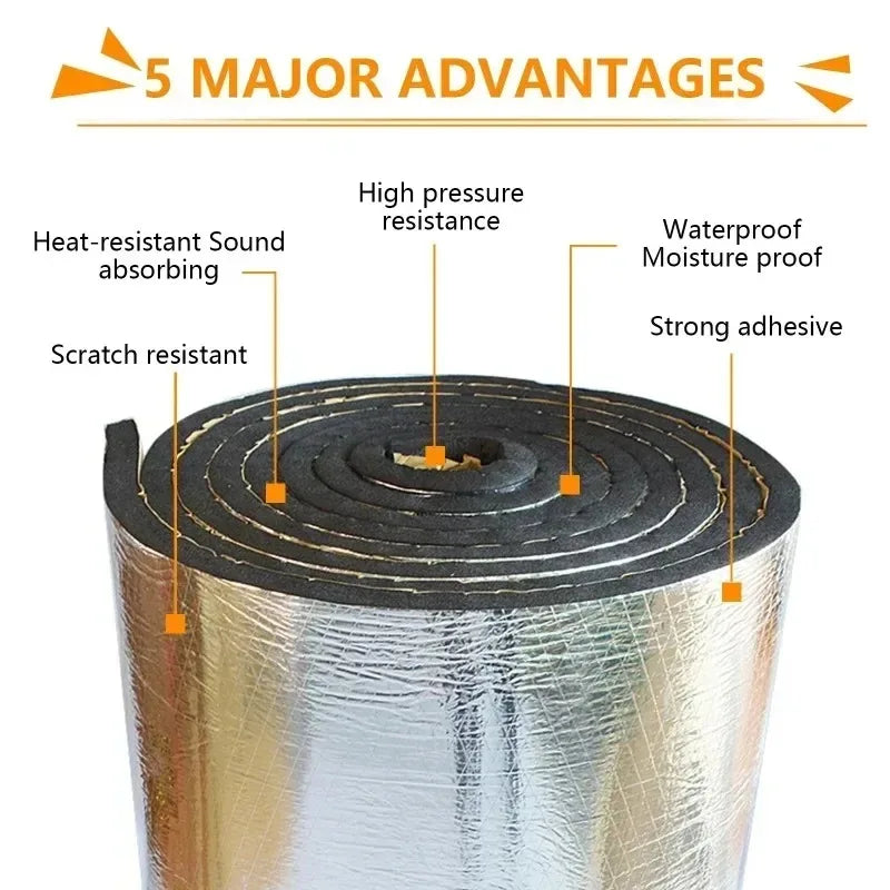 Car Sound Deadening Mat, 5 mm and 10 mm - Hood, Roof and Doors - view 15